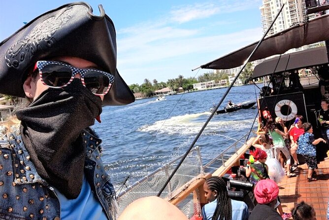 1-Hour Interactive Pirate Cruise (arrive 30 minutes early) - Pirate get-up: tattoos, face painting, and learning pirate talk