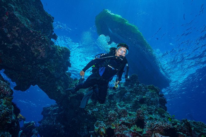 2 Tank Lanai Cathedral Scuba Dive Via Boat for Certified Divers - Between sessions: snacks, optional lunch, and resetting your body