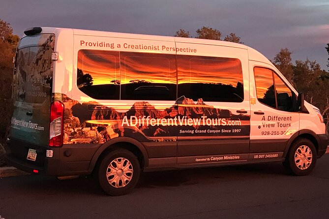 4-Hour Biblical Creation + Sunset Tour • Grand Canyon National Park South Rim - Stop-by-Stop on the East Rim: From Yavapai Point to Moran