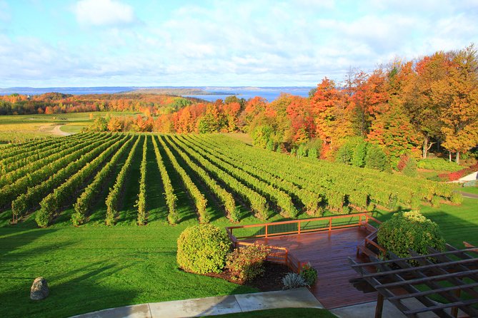 5-Hour Traverse City Wine Tour: 4 Wineries on Old Mission Peninsula - Stop 1: Chateau Chantal Winery, European-Style Views Over Grand Traverse Bay