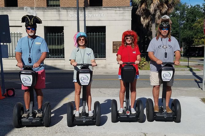 60-Minute Guided Segway History Tour of Savannah - Meeting at 502 E Broughton St and getting ready to ride