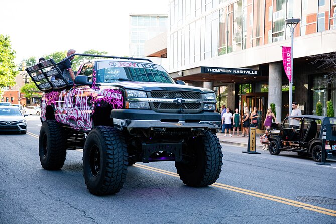 90-Minute Monster Truck Joyride City Tour of Nashville - Bicentennial Capitol Mall State Park and Marathon Village Stops