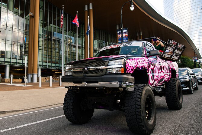 90-Minute Monster Truck Joyride City Tour of Nashville - Music Row From the Back of a 4x4: Studios, Labels, Radio