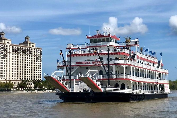 90-Minute Savannah Riverboat Sightseeing Cruise - Seat Choice Matters: Glass Deck Comfort, Open-Air Patio, and Upper Bench Views