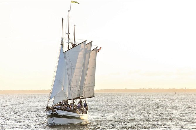 Afternoon Schooner Sightseeing Dolphin Cruise on Charleston Harbor - Fort Sumter and the Battery: The Harbor From a Postcard Angle