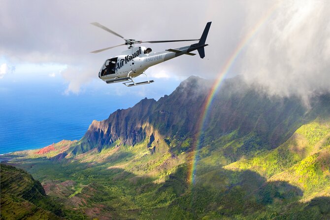 Air Kauai: DOORS-OFF Helicopter Adventure - The feeling of doors-off, with a small cabin that stays calm