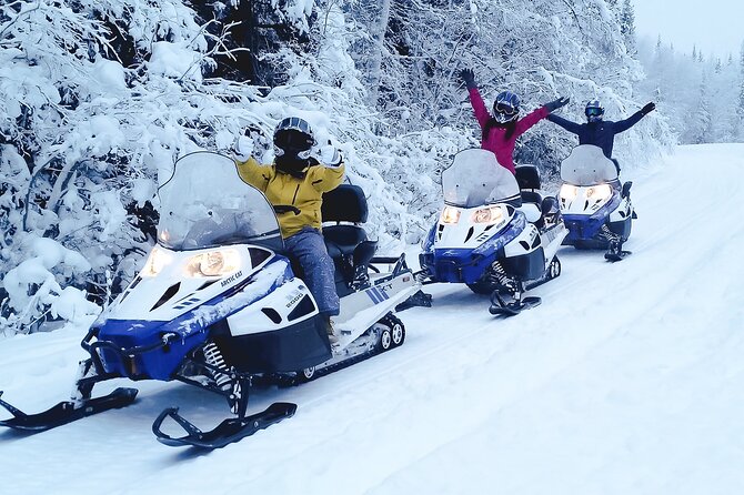 Alaska Snowmobile Adventure Tour - Riding Pace: Following the Guide, Then Letting It Feel Fun