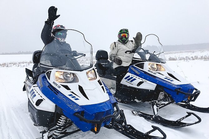 Alaska Snowmobile Adventure Tour - Your Snowmobile Setup: Helmet, Driver Rules, and Fitness Level