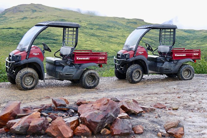 Alaskan Back Country Side by Side ATV Adventure with Meal - Black Diamond Peak is the whole point