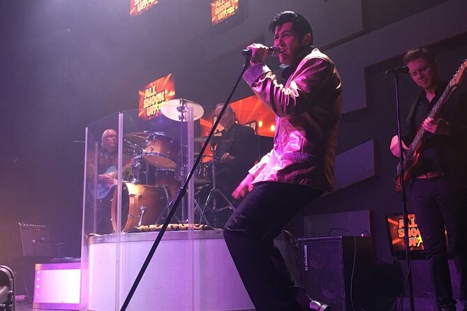 All Shook Up: Elvis Tribute Show at Alexis Park Resort Hotel - Seating choices: general admission, front row tables, and VIP booths