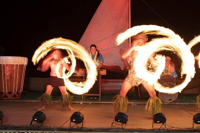 Aloha Kai Luau - The Polynesian Show at 7:00: Dancing, Interaction, and Fire Moments