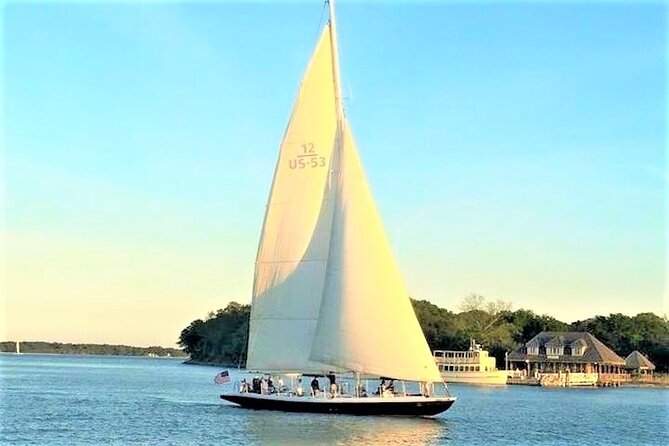 America's Cup 12-Meter Yacht Afternoon Sail from Hilton Head - Getting Oriented at Harbour Town Lighthouse Marina