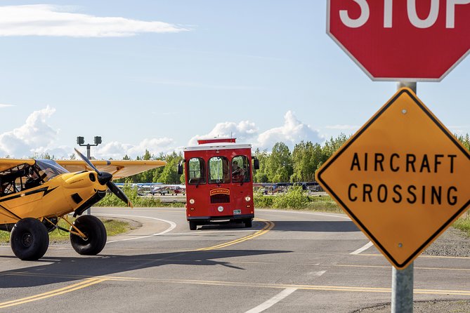 Anchorage Trolley Tour - Lake Hood float planes, takeoffs, and why this part feels uniquely Anchorage