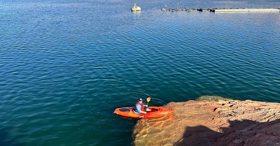 Antelope Canyon Lake Powell: Guided Kayaking & Hike Tour - Paddling on Lake Powell: Main Channel Energy, Canyon Calm
