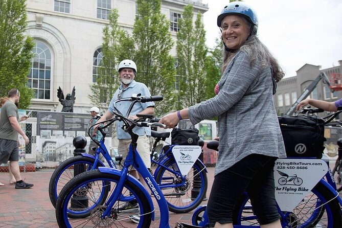 Asheville Historic Downtown Guided Electric Bike Tour with Scenic Views - Stop 4: Sunset Terrace for Downtown Skyline Plus Blue Ridge Backdrop