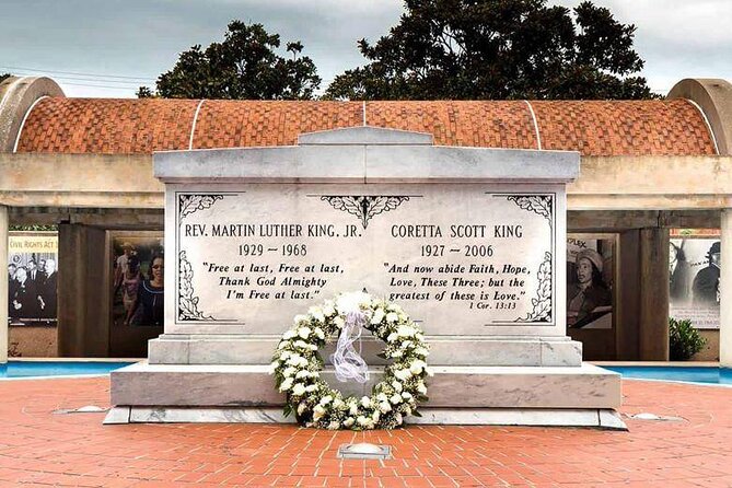 Atlanta Sightseeing Bus Tour - Martin Luther King Jr. National Historical Park walk, with real context