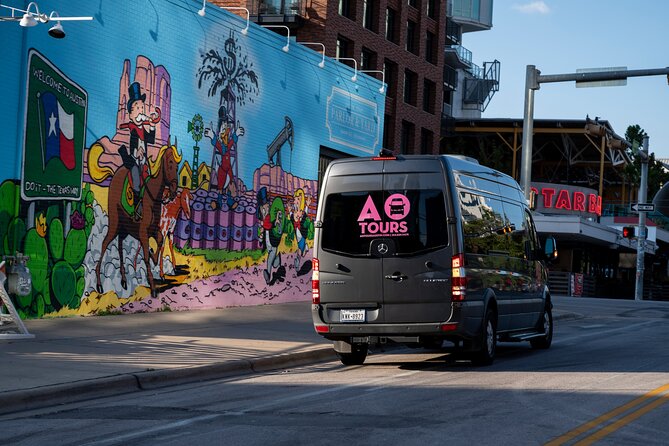 Austin and Hill Country Sightseeing Tour - Your 103 E 5th St Start, and the Tour’s Drive-By Style