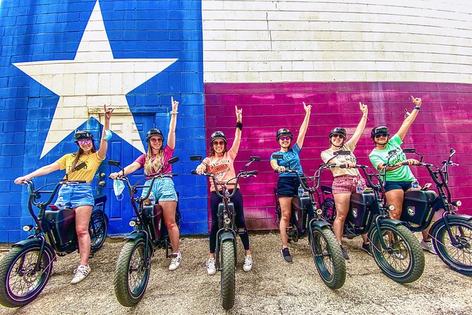 Austin Biker Gang E-Bike Tour - Starting at 506 Walsh Street, then getting rolling fast