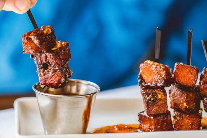 Austin Food Tour with Local Flavors, Tacos & 6 Food Tastings - Downtown Austin Stop Moments: Brisket, Honey Breakfast Tacos, and Cheesecake