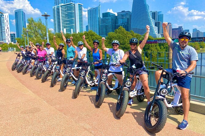 Austin Good Vibes E-Bike Tours - E-bikes, helmets, and walkie talkies, the behind-the-scenes safety stuff