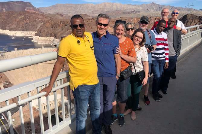 Award Winning 3-Hour Hoover Dam Small Group Mini Tour from Vegas - Seven Magic Mountains Upgrade in the Mojave Desert