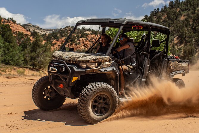 Award Winning UTV Slot Canyon Tour - Lower Red Cave Slot Canyon Stop: The 100-Yard Walk Into Deeper Walls