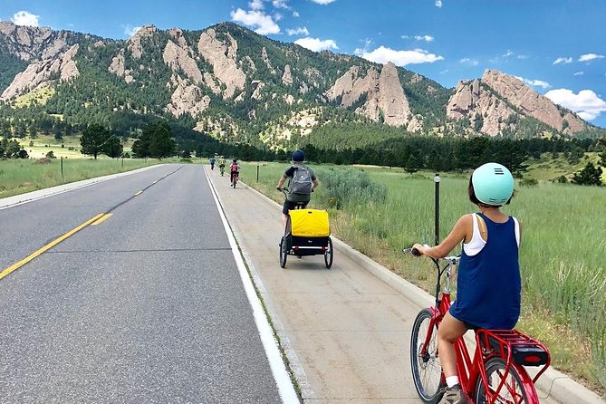 Best of Boulder E-Bike Tour - The mountaintop research facility viewpoint: serious scenery with quick stops