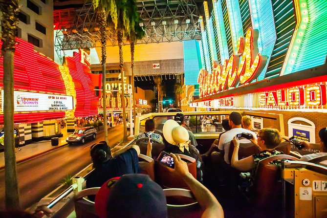 Big Bus Las Vegas: Sightseeing Night Tour by Open-Top Bus - Where to meet, and how not to lose time on the Strip