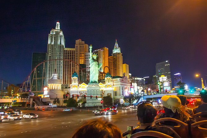 Big Bus Las Vegas: Sightseeing Night Tour by Open-Top Bus - Bellagio fountain moments: why this is a big deal from the bus
