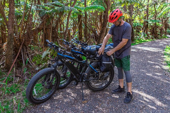 Big Island: Fat Tire E-Bike Tour through Volcanoes National Park - Entering the park via Escape Route gates