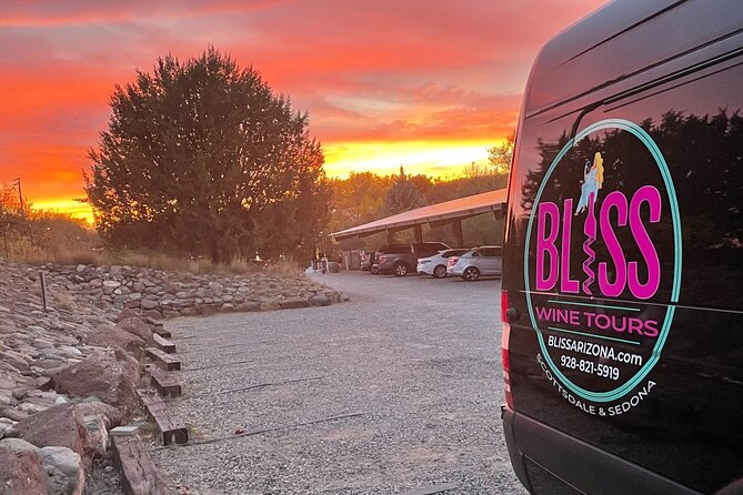 Bliss - Sedona’s Most Luxurious Wine Tour - Lunch Included! - Sedona winery hopping without the stress: pickup, comfort, and timing