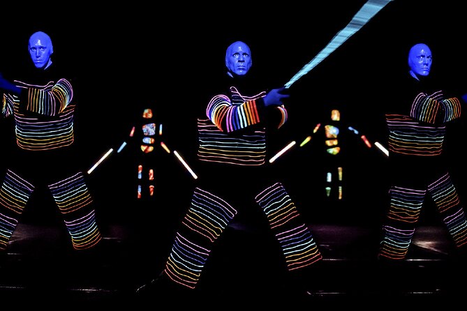 Blue Man Group at the Luxor Hotel and Casino - Loud sound and strobe lights: the part you should plan for