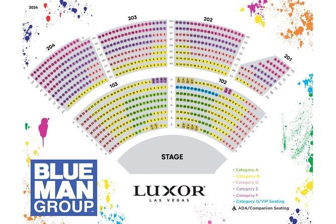 Blue Man Group at the Luxor Hotel and Casino - Family-friendly, but check the age fit