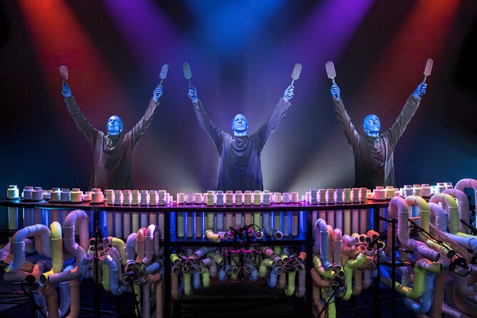 Blue Man Group at the Luxor Hotel and Casino - Logistics that matter most once you’re in Luxor