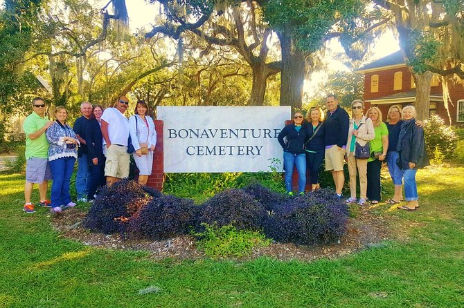 Bonaventure Cemetery Scenic History Art Symbols and Film Tour - Meet at the River Parking Start, Not Where You Assume