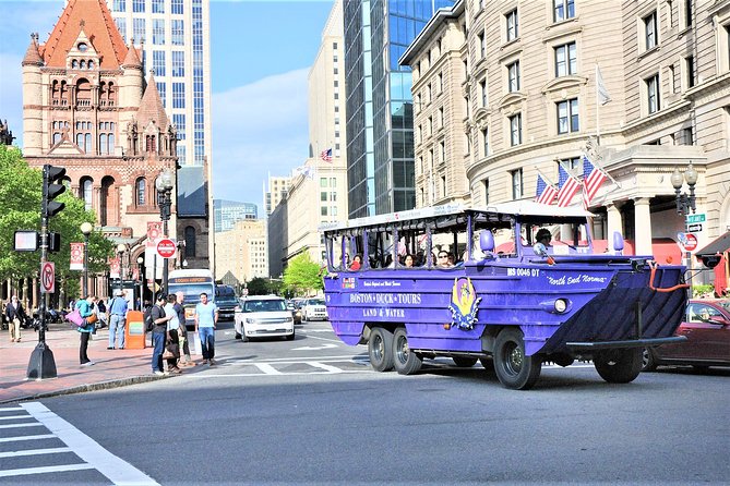 Boston Duck Boat Sightseeing City Tour with Cruise Along Charles River - Tea Party Ships Museum Stop: Use It If You Want the Full Story