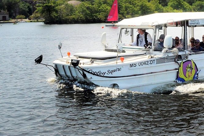 Boston Duck Boat Sightseeing City Tour with Cruise Along Charles River - The ConDUCKtor, GPS App, and How to Get Great Audio