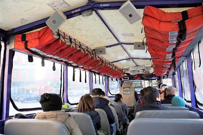 Boston Duck Boat Sightseeing City Tour with Cruise Along Charles River - On Land: The Boston Sites You Pass in About 80 Minutes