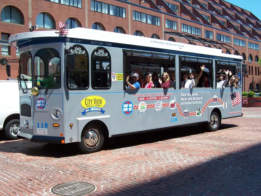 Boston: Hop-On, Hop-Off 20+ Stops Trolley Ticket - Entering Boston Efficiently: The 1-Hour Circuit and Frequent Stops