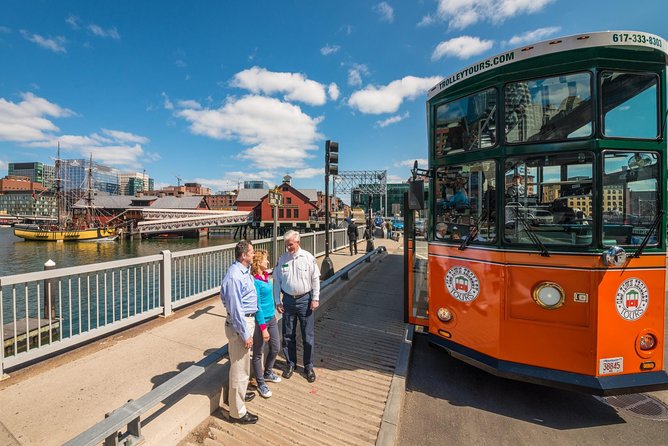 Boston Hop-On Hop-Off Trolley Tour with 13 Stops - Weather-Proof Riding: Heated Comfort and Plastic Windows