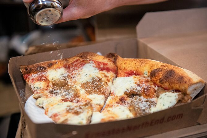 Boston Pizza Lovers Food and History Walking Food Tour - Pizza tastings: three full-size slices, three different stops