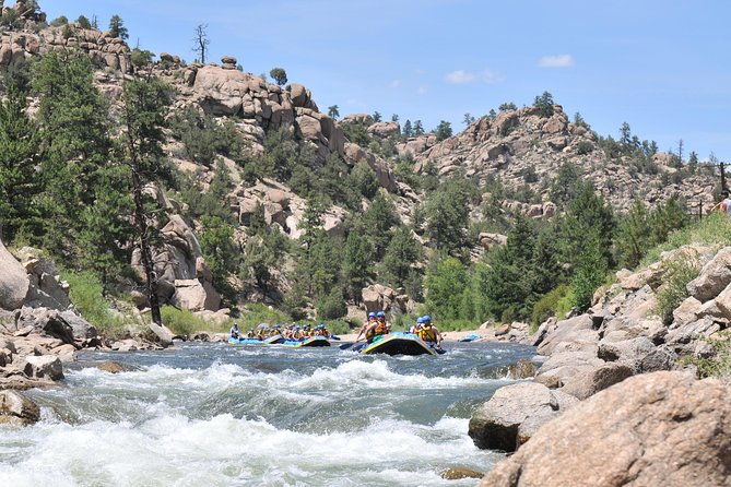 Browns Canyon Intermediate Rafting Trip Half Day - The Adventure Company start: where your day gets set up