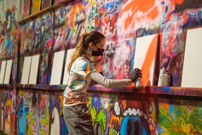 BYOB Spray Paint and Sip at Studio W.I.P. - Local Guest Artists and the Teaching Style That Works for Beginners