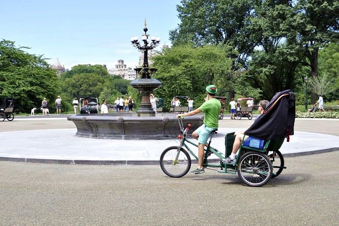 Central Park Guided Pedicab Tours - The 1-hour Central Park sweep: ice rink to the Loeb Boathouse