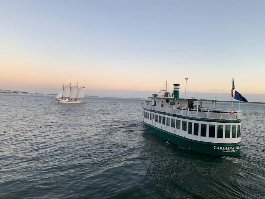 Charleston: Daytime or Sunset Historic Harbor Cruise - The Fighting Lady and the harbor’s longer timeline
