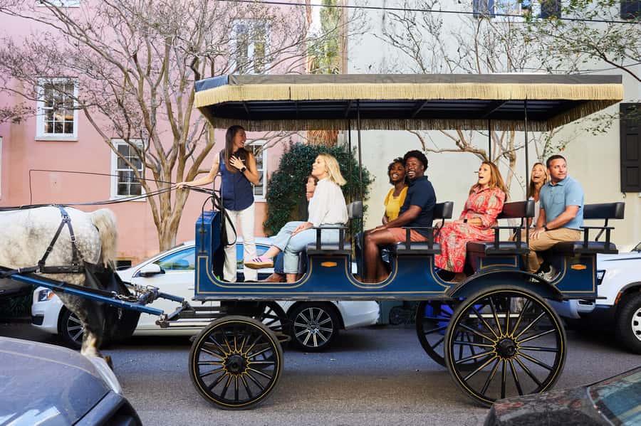 Charleston: Downtown Horse-Drawn Carriage Tour - The Big Red Barn Start at Palmetto Carriage Works