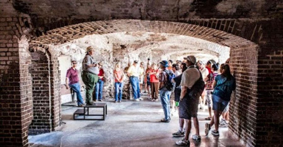 Charleston: Fort Sumter Entry Ticket with Roundtrip Ferry - The 30-Minute Narrated Cruise: Ranger Stories on the Water
