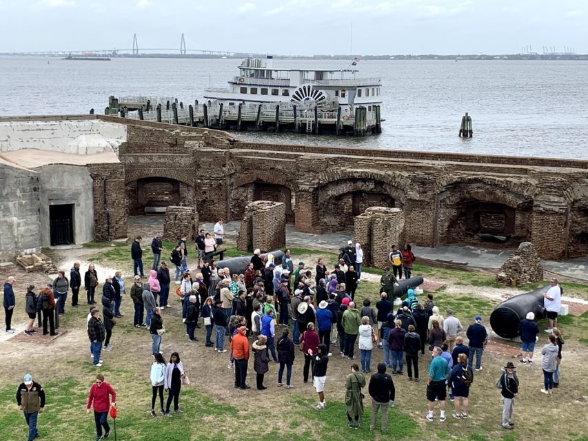Charleston: Fort Sumter Entry Ticket with Roundtrip Ferry - Arriving at Fort Sumter and Fort Moultrie National Historical Park
