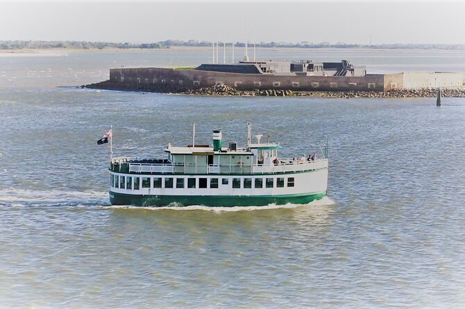 Charleston Harbor History Day-Time or Sunset Boat Cruise - Civil War forts: Fort Moultrie and Fort Johnson