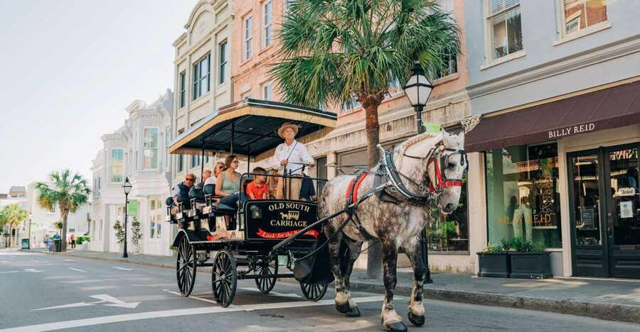 Charleston: Historical Downtown Tour by Horse-drawn Carriage - The 1-hour downtown route you can actually map in your head